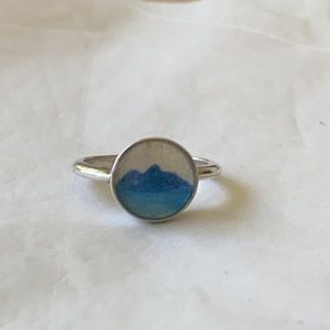 Size 7 island photo ring